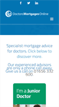 Mobile Screenshot of doctorsmortgagesonline.co.uk